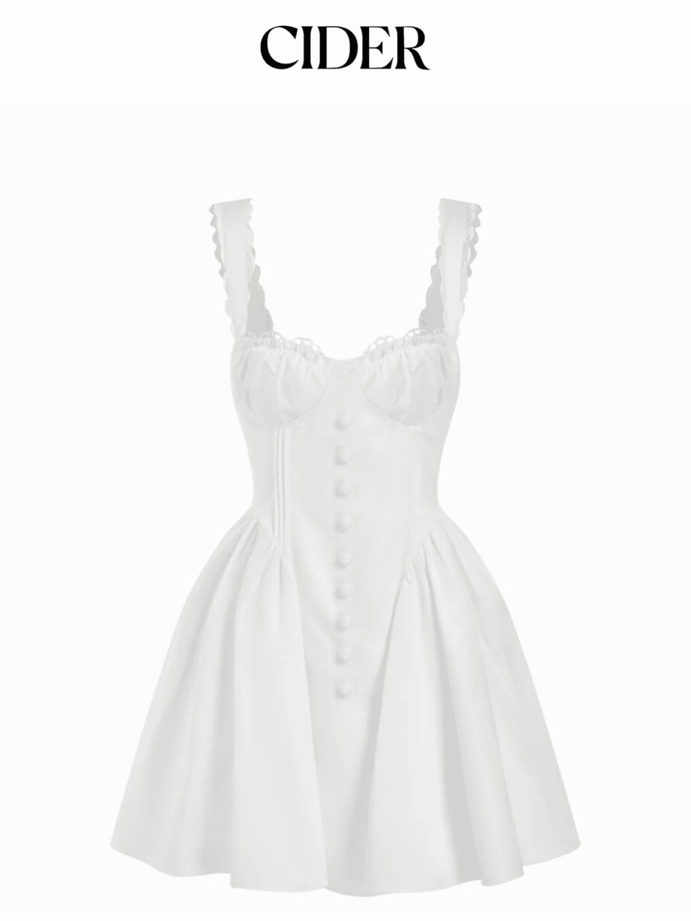 CIDER Mini Corset Dress - Picture 1 of 6